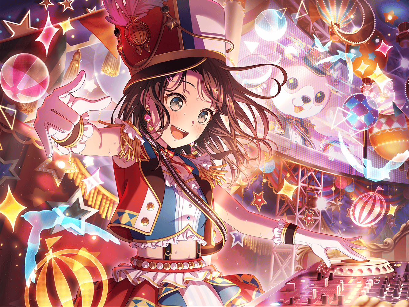 Misaki Okusawa - Three Flowers, One Smile | Bestdori! - The