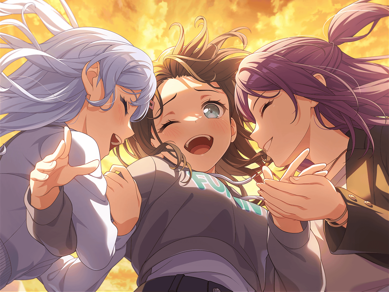 Misaki Okusawa - Three Flowers, One Smile | Bestdori! - The