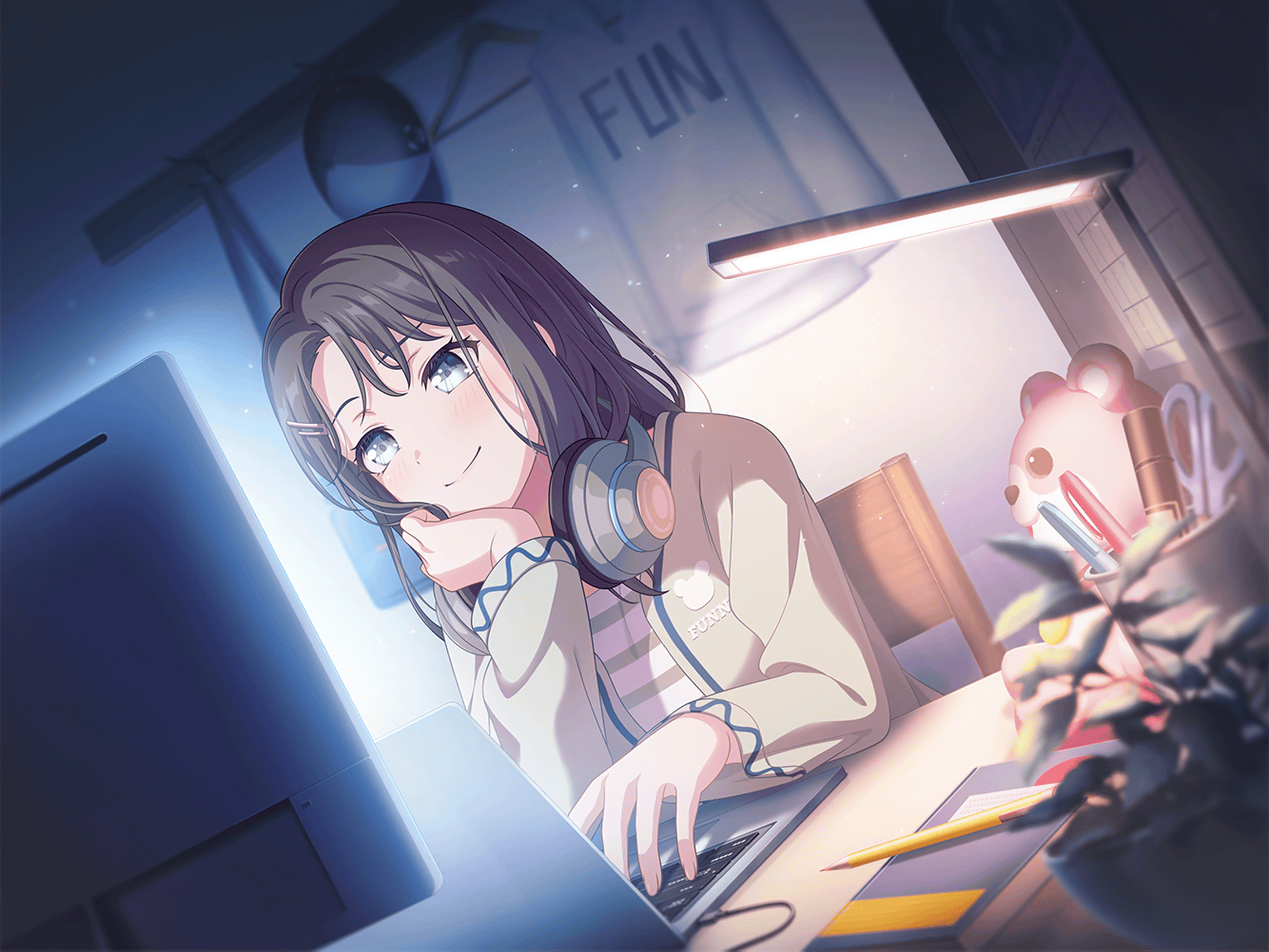 Misaki Okusawa - Smiles on the Monitor | Bestdori! - The Ultimate