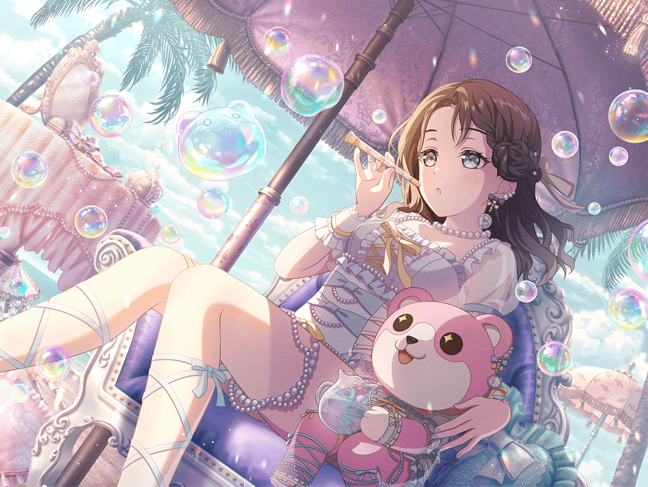 Misaki Okusawa - Summer Vibes from Head to Toe | Bestdori! - The