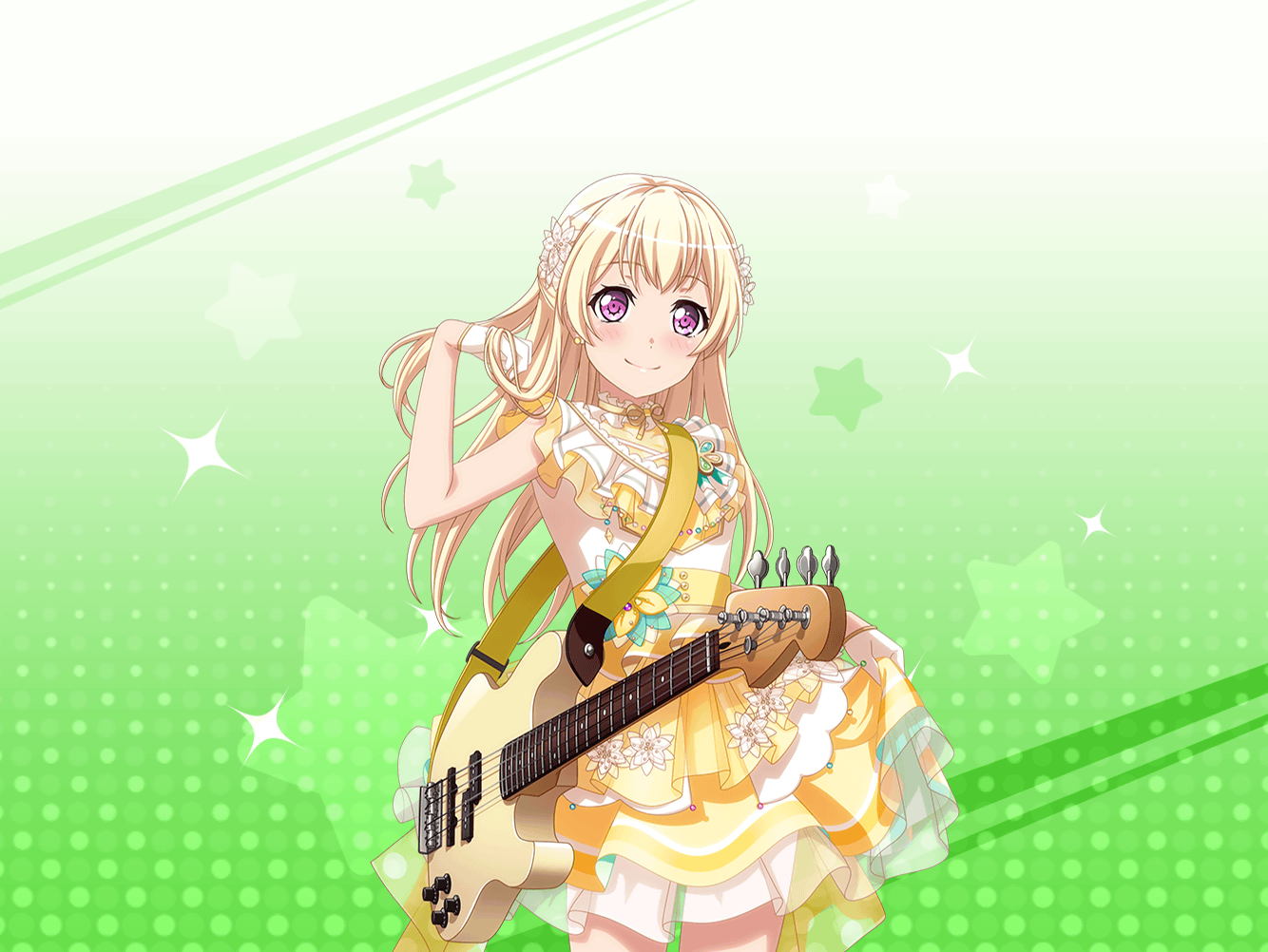 Chisato Shirasagi - Blooming Cheers | Bestdori! - The Ultimate BanG Dream!  GBP Resource Site