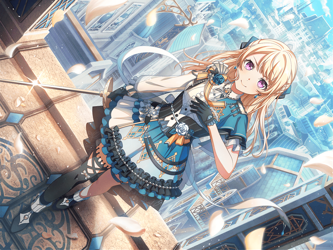ストイックアイドル白鷺千聖【SSR】{V-TB01/SSR13}《BanGDream!》
