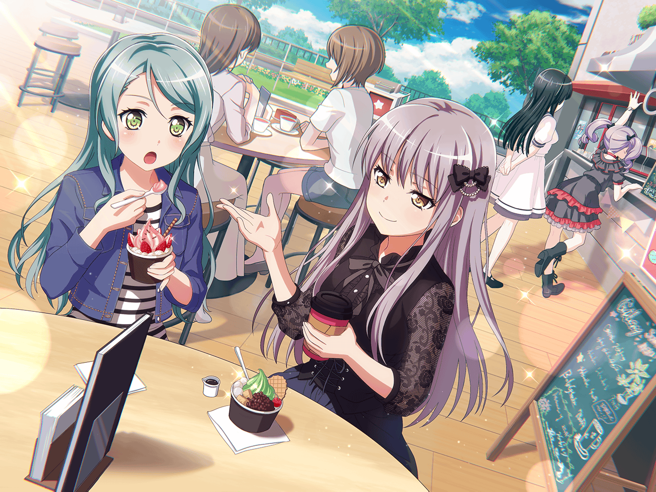 Yukina Minato - Four In The Cafeteria | Bestdori! - The Ultimate