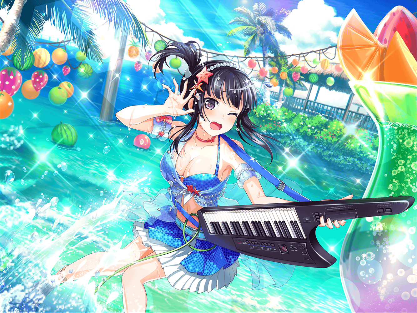 Rinko Shirokane A Swimsuit Chosen For Me Bestdori The Ultimate Bang Dream Gbp Resource Site