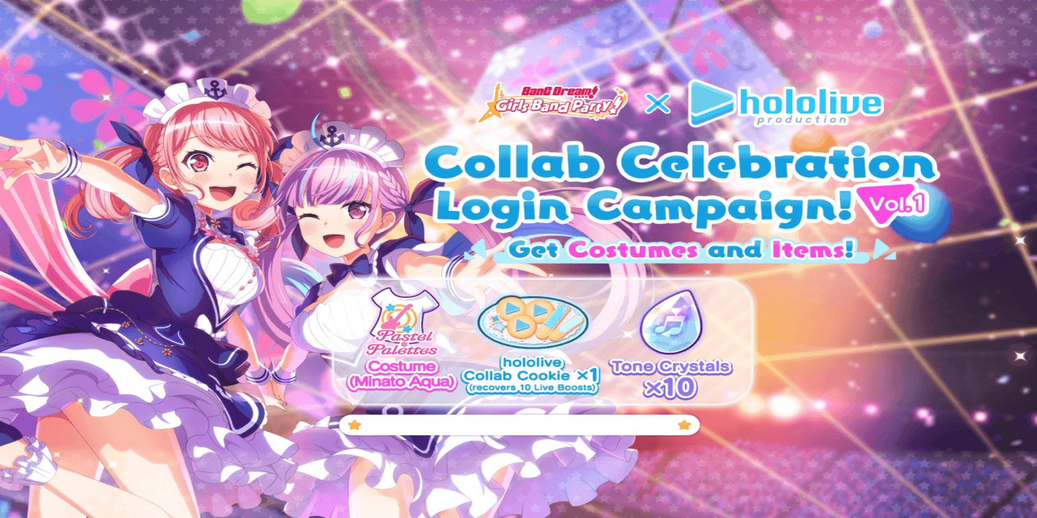 hololive Collab Celebration Login Campaign! Vol. 1 | Bestdori! - The ...