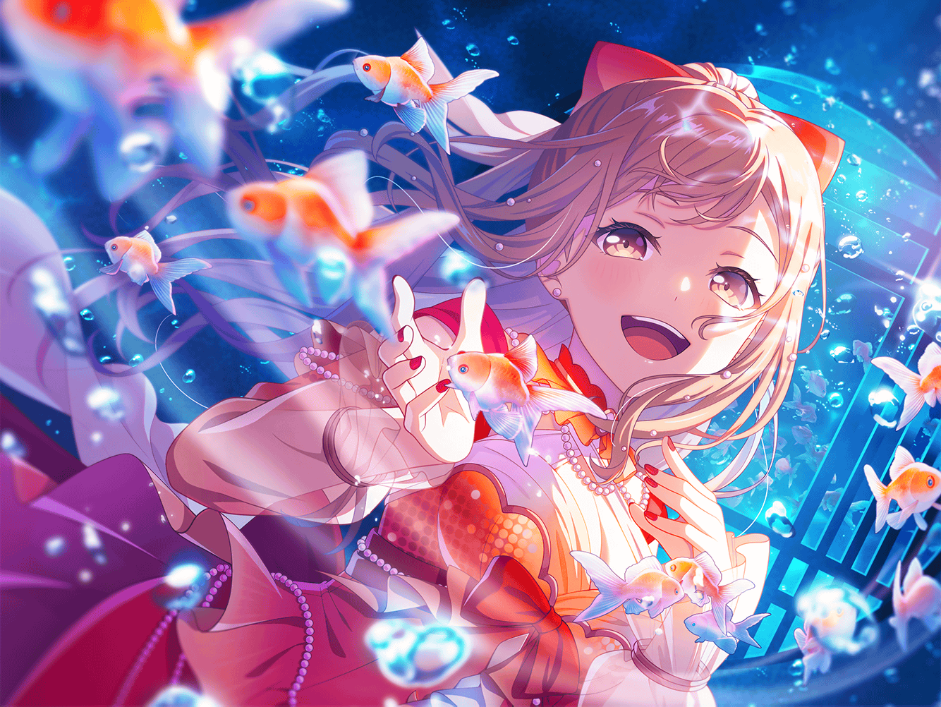 Arisa Ichigaya - A Carpet of Golden Warmth | Bestdori! - The 