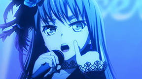 バンドリ！ 直筆サイン入り Roselia BLACKSHOUT B2ポスター